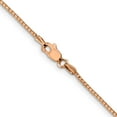 thumbnail image 3 of 14K Rose Gold 1.10mm Box Chain (22 X 1.1) Made In Peru rsc33-22, 3 of 5