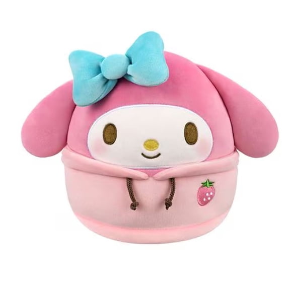 Squishmallows 8" Hello Kitty And Friends Dabodabo Hoodie My Melody Plush