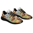 thumbnail image 6 of Fall Highland Cow Highland Cattle Farmhouse Pumpkins Shoes Sneakers Black Size 4, 6 of 7