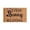 H, variant on Product Category Carpet Product Title Easter Decorations Coconut Brown Easter Bunny Doormat for Front Door — Indoor Outdoor Entrance - Easter Egg Welcome Mat