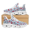 thumbnail image 1 of Zapatillas deportivas médicas para mujer, con estampado de dispositivo médico, a prueba de golpes, antideslizantes y con amortiguación para exteriores., 1 of 6