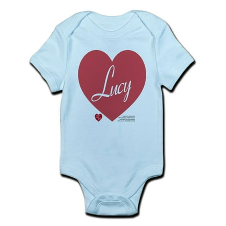 

CafePress - Hearts Lucy Infant Bodysuit - Baby Light Bodysuit