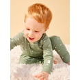 thumbnail image 6 of Little Star 100% Organic Cotton 2-Piece Baby Boy Sweatshirt & Pant Set, 6 of 14