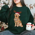 thumbnail image 5 of Christmas Golden Retriever Sweatshirt, Cute Doggie Christmas Shirt, Golden Mama Christmas Holiday Gift Festive Pup, 5 of 5