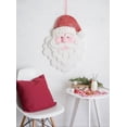 thumbnail image 3 of DII Holiday Wall Decor Collection Decorative Hanging, 27.5x20x3, Red Hat Santa, 3 of 3