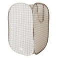 thumbnail image 1 of 3 Sprouts Recycled Pop-Up Hamper/Gingham/Beige, 1 of 10