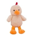 thumbnail image 1 of FELTECHELECTR Muñeco de peluche de pollo de dibujos animados para niños, regalo adorable, 1 of 6