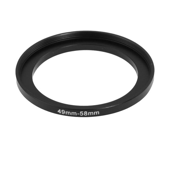 Unique Bargains Digital Camera 49mm to 58mm Step Up Ring Filter Adapter