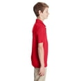 thumbnail image 3 of Team 365 TT51Y Youth Zone Performance Polo-Sport Red-XL, 3 of 3