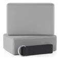 thumbnail image 1 of Bloque Ladrillo Para Yoga Block Pilates Fitness Y Ejercicios Gris, 1 of 5
