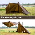 thumbnail image 3 of Carpa para Camping WaldWander Tipi para 4 estaciones 2-4 personas con estufa, 3 of 9