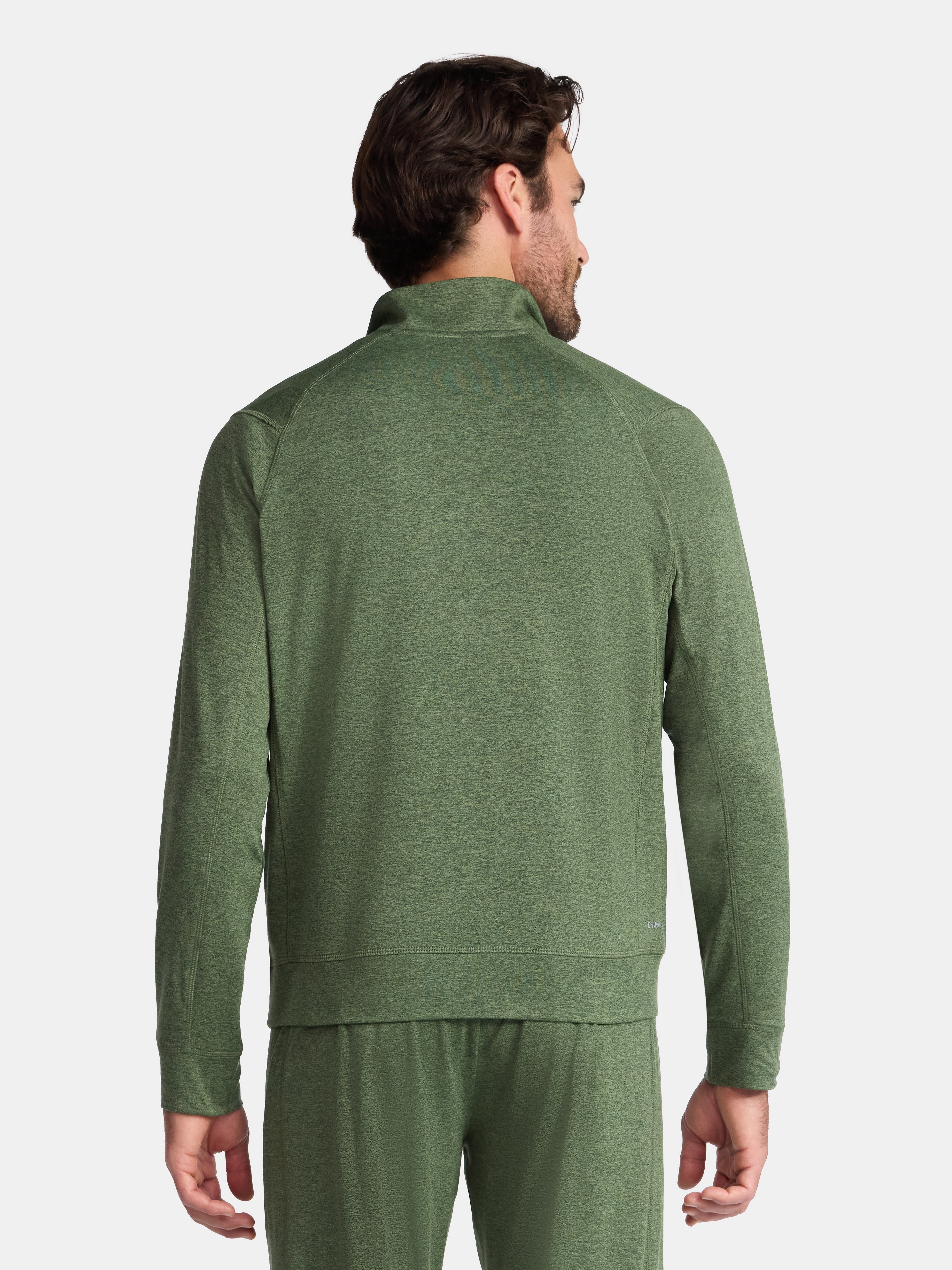 Athletic Works Men's and Big Men's ButterCore Soft Quarter-Zip Pullover Shirt, Sizes S-3XL