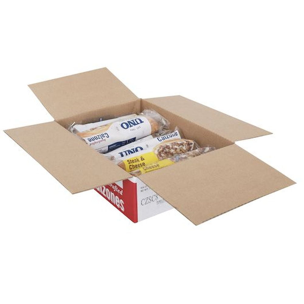 Uno Foods Individual Steak and Cheese Calzone, 6 Ounce -- 8 per case