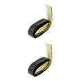 thumbnail image 3 of Transemion Anti Slip Racket Roll Tennis Handle Grip Wrap Tape Black 110x2.5x0.2CM 2Set, 3 of 6