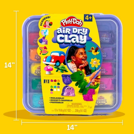 Play-Doh Air Dry Clay Case, Scented Variety Pack