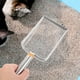 thumbnail image 5 of GOOHOCHY Pala de metal para arena de gatos, de acero inoxidable, antiadherente, para limpieza y tamizado de gatitos., 5 of 7