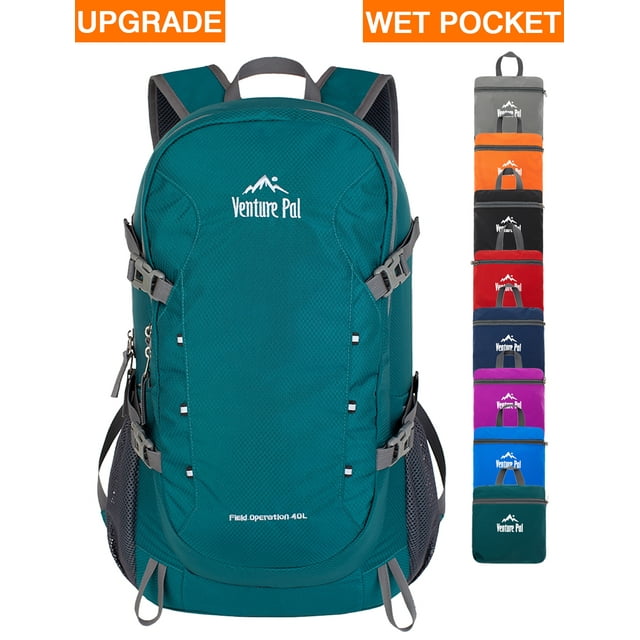 Venture Pal 40L Lightweight Packable Travel Hiking Backpack