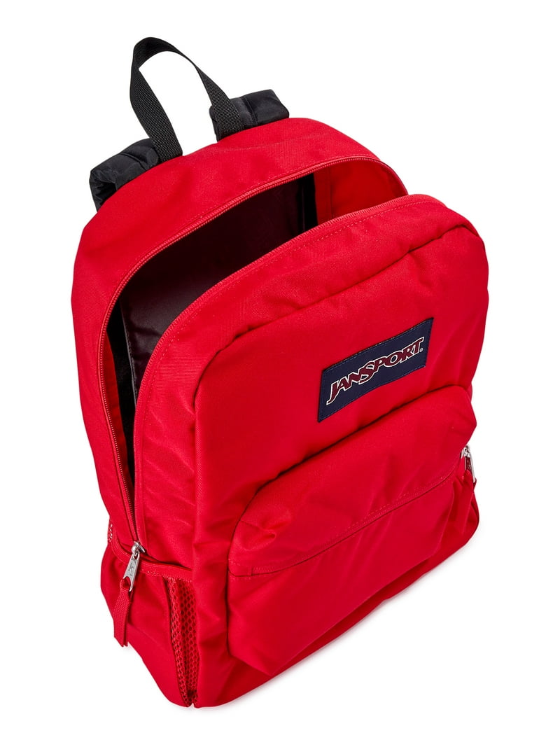 JanSport Unisex Cross Town Red Tape Backpack School Bookbag JanSport Unisex Cross Town Red Tape Backpack School Bookbag