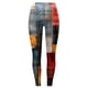 thumbnail image 3 of MKLEKYY Leggings de yoga para mujer, mallas estampadas, leggings deportivos de control de yoga para mujer, leggings de cintura alta 3265, 3 of 4