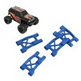thumbnail image 3 of Aluminum Suspension Arms Set, Pressure  High Strength Refined Appearance RC Accessories RC Front Rear Swing Arms  for 1/18 RC Car Blue, 3 of 8