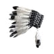 thumbnail image 5 of de plumas artificiales de sombrero indio para espectáculo de baile de disfraces de fantasía, 5 of 8