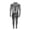 Gray, variant on Kids Girls Shiny Metallic Full Length Unitard Long Sleeve One Piece Bodysuit with Zipper for Peformance Gray 6-7 Years