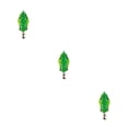 thumbnail image 2 of stanreset 1/2/3/5 Fish Lure Artificial Bait 8cm Fine Workmanship Compact Size Multicolored Smooth No Burrs Sweet Gift Lures Light Green 3PCS, 2 of 6