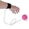 thumbnail image 2 of Balle de Retour au Poignet Portable à Haute Élasticité Résistante aux Déchirures en Forme de Ballon de Football Balle Rebondissante Bracelet Jouet Fournitures d'Intérieur, 2 of 7