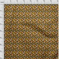 thumbnail image 4 of oneOone Cotton Flex Black Fabric Floral Retro Craft Projects Decor Fabric Printed By The Yard 40 Inch Wide, 4 of 5