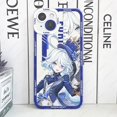 thumbnail image 3 of Funda Genshin Impact Furina Charlotte Neuvillette Lyney Wriothesley NAVIA para iPhone 15 Pro Max 14 Plus 13 Mini 12 11, cubierta suave, 3 of 5