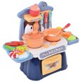 thumbnail image 2 of Juguete De Cocina Para Cocinar, Juego Educativo De Cocina Simulado No Tóxico Con Sonidos Y Luces Realistas Para Accesorios De Cocina De Juguete Para Niños Pequeños A Partir De 3 EOTVIA No, 2 of 7