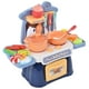 thumbnail image 2 of Juguete De Cocina Para Cocinar, Juego Educativo De Cocina Simulado No Tóxico Con Sonidos Y Luces Realistas Para Accesorios De Cocina De Juguete Para Niños Pequeños A Partir De 3 EOTVIA No, 2 of 7