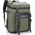 thumbnail image 1 of Mochila Hielera Bolsa Termica Portátil Impermeable De 30L Verde, 1 of 5