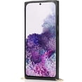 thumbnail image 4 of CCSmaller for Samsung Galaxy S20 FE 5G Case with Card Holder for Women, Phone Case Crossbody with Wrist Strap & Removable Adjustable Shoulder Lanyard Cover for Samsung Galaxy S20 FE 5G KB Black, 4 of 8