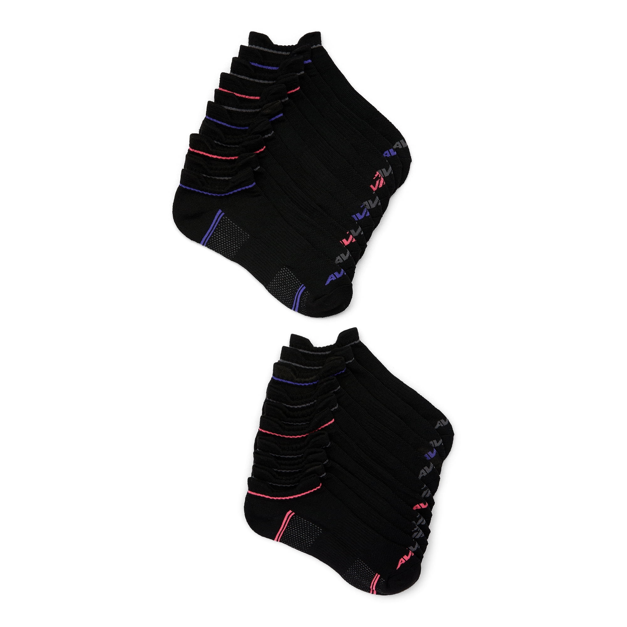 Chaussettes Sport PEAR SOX Rayées Rouge Et Blanc - Baseball