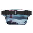 thumbnail image 3 of Easygdp Lighthouse in a Stormy Sea Fanny Packs para Mujeres y Hombres, Bolsa de Cinturón, Bolsos de Cruz para Trabajo/Correr/Senderismo, 3 of 9