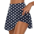 thumbnail image 1 of Faldas de Tenis Plisadas de Verano Para Mujer, Pantalones Cortos Atléticos Elásticos Cortos de Yoga Falsos de Dos Piezas, Pantalones Cortos Odeerbi  ODB-6, 1 of 6
