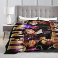 thumbnail image 6 of Jenna Actors Ortega Blanket Throw Blanket Soft Microfiber Blankets for Living Room Couch Sofa Bedroom 50"x40", 6 of 6