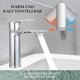 thumbnail image 3 of Bathroom Faucet Single Lever Sink Mixer Tap with Drain Chrome Sink Faucet Hot and Cold Adjustable Bathroom Faucet (Without Faucet Hoses), 3 of 5