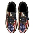 thumbnail image 2 of Eagle American flag Patriot Shoes Sneakers Black Size 12, 2 of 7