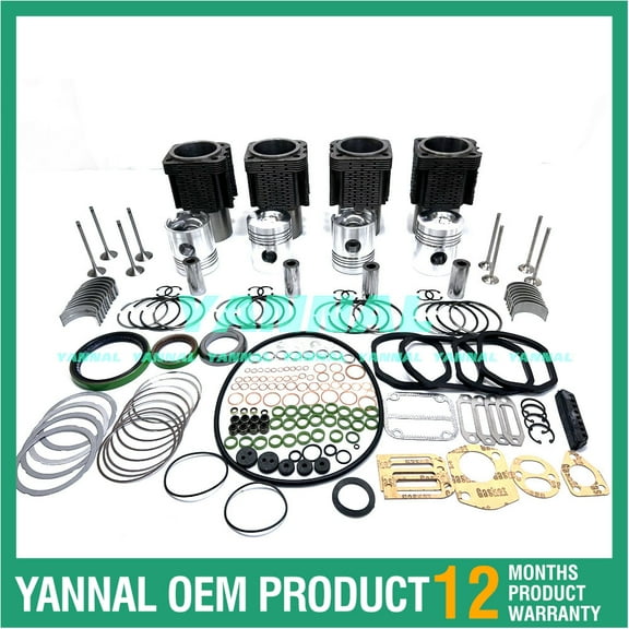 New Good Quality For Deutz F4L912 Overhaul Rebuild Kit With Gasket Set Bearing