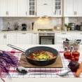 thumbnail image 5 of Serenk Excellence Granite Fry Pan - 10 Inch 1.9Qt, Even Heat, Dishwasher Safe, Oven 482°F, 5 of 8