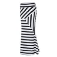 thumbnail image 7 of Women's Skirts Midi Length Front Slit Hawaiian Breathable Flowy Maxi Skirts Tiered Floral Long Skirts with Pockets for Beach Vacation, 7 of 7