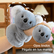 thumbnail image 2 of 1pcz Pulsera Koala Peluche Belug, Gris, 2 of 5
