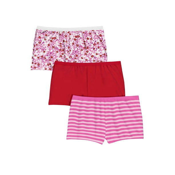 Comfort Choice Women's Plus Size 3Pack Boyshort Underwear