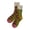 Green, variant on Yuanlong Unisex Striped Crew Socks Color Block All-Season Socks Soft Stretchy Stylish Minimalist Holiday Hosiery
