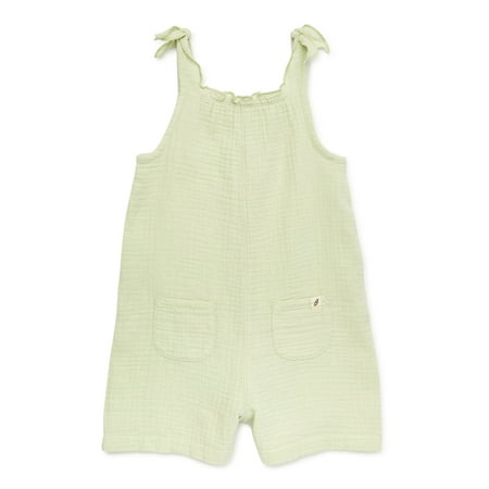

easy-peasy Toddler Girl Bow Top Sleeveless Romper Sizes 12M-5T