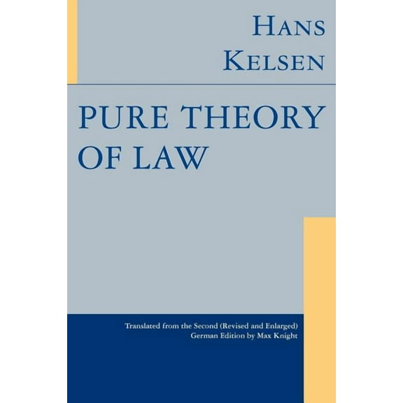 Pure Theory of Law, (Paperback)