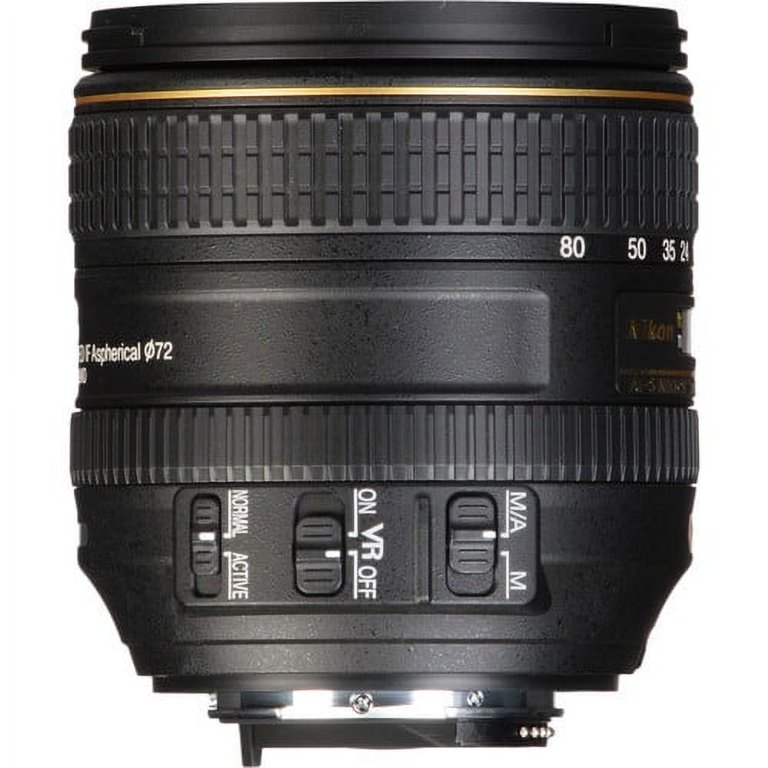 Nikon AF-S DX NIKKOR 16-80mm f/2.8-4E ED VR Lens - 12PC Accessory