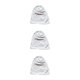thumbnail image 3 of Minnieouse Beanie Caps Cómodo Sombrero artesanal de punto Sombrero de estilo simple Adorno Sombreros elásticos Mujeres Hombres Ropa Accesorio Type1 NO1, 3 of 6